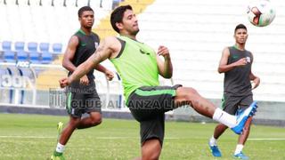 Alianza Lima: Reimond Manco se lució con golazo de tiro libre en la práctica (VIDEO)