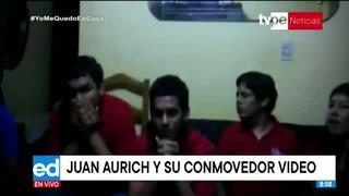 El conmovedor vídeo de Juan Aurich