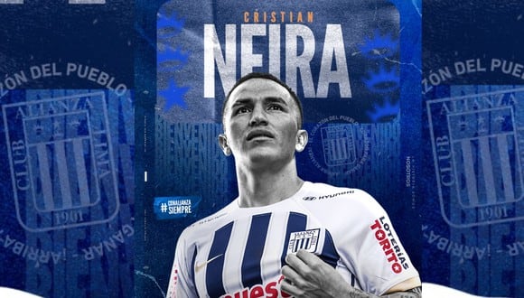 Cristian Neira es nuevo fichaje de Alianza Lima (Foto: prensa AL)