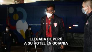 Copa América 2021: Selección peruana llega a su hotel de concentración en Goiania