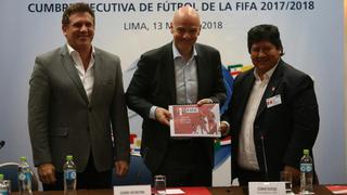 Gianni Infantino: "Estoy muy contento con que Perú esté interesado en organizar el Mundial Sub 17"