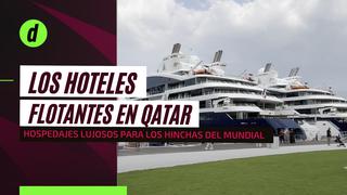 Hoteles flotantes en Qatar: estas son las lujosas embarcaciones que reciben a miles de hinchas del fútbol