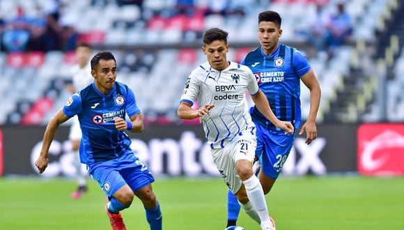 Cruz Azul vs. Monterrey jugaron por la Liga MX 2021 este miércoles (Foto: Getty Images).