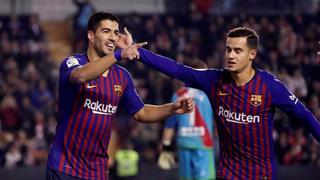 Al ex no se olvida: así vivieron Luis Suárez y Coutinho su vuelta a Anfield Road [FOTO VIRAL]