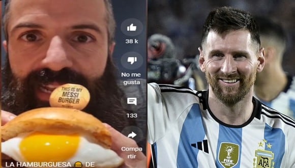 VIDEO VIRAL | El youtuber español tuvo la experiencia "Lets Get Messi" en el Hard Rock Cafe. (Foto: @JoeBurgerchallenge1-YouTube/AAFP)