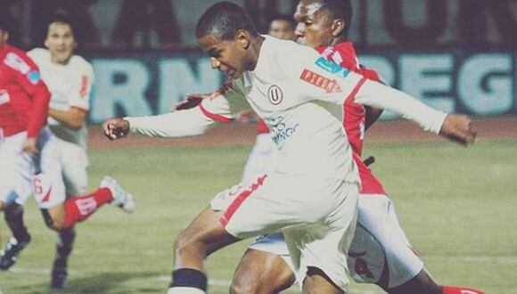 Andy Polo anotó su primer gol profesional con la 'U' frente a Cienciano. (Foto: Instagram)