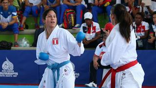 Alexandra Grande ganó medalla de plata en karate en los Juegos Bolivarianos