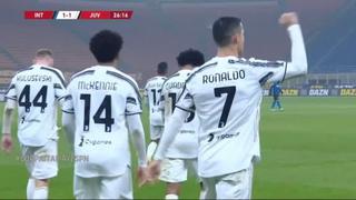Show de ‘CR7′: Cristiano Ronaldo hizo doblete en Juventus vs. Inter [VIDEO]