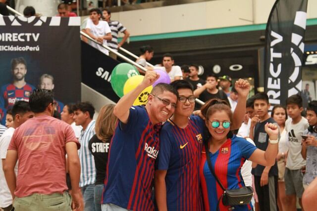 Así se vivió el evento ElClásico en Megaplaza organizado por LaLiga Santander. (Foto: LaLiga)