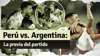 Perú vs. Argentina: todas las novedades del duelo por Eliminatorias