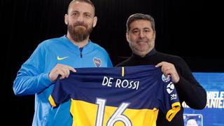 "Por mí hubiese jugado ayer": De Rossi fue presentado oficialmente en Boca Juniors