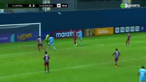 Gol de Mateo Rodríguez ante Fluminense. (Video: DIRECTV)