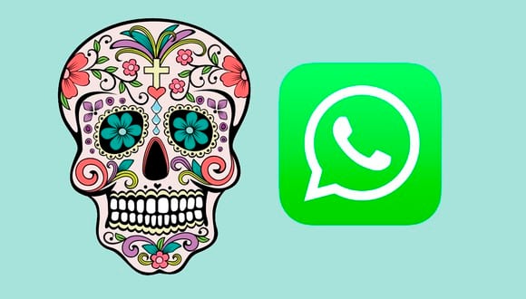 ¿Quieres mandar una imagen relacionada al Día de Muertos este 2 de noviembre? Aquí algunas para enviar por WhatsApp. (Foto: WhatsApp)