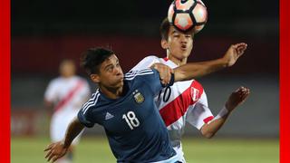 Perú vs. Argentina: las imágenes del duelo por el Sudamericano Sub 17