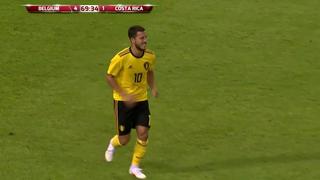 Bélgica enciende la alarma: Eden Hazard abandonó amistoso cojeando y con cara de dolor [VIDEO]