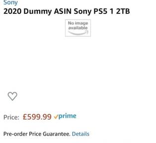 PS5: el precio de la PlayStation 5 aparece en Amazon y es más costosa de lo que te imaginas. (Foto: captura)