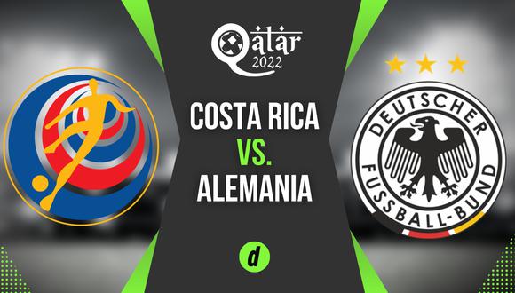 Costa Rica vs. Alemania: fecha, horarios y canales del partido por el Mundial de Qatar 2022 (Foto: Depor).