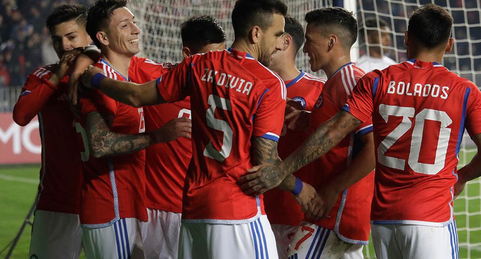 Which channel telecast the match between Chile and Dominican Republic?  |  Soccer-International