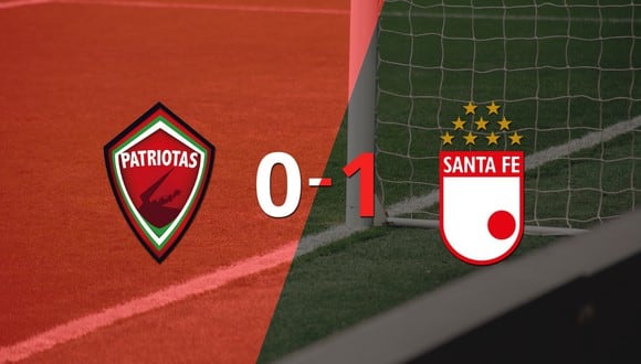 Santa Fe derrotó con lo justo a Patriotas FC en su casa
