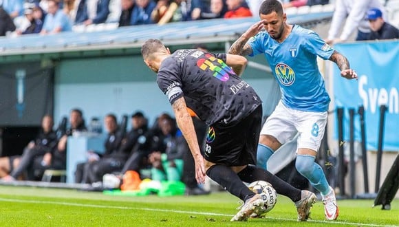 Sergio Peña llegó al Malmö tras salir del FC Emmen de Países Bajos. (Foto: Instagram)