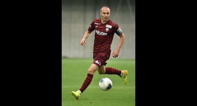 Andrés Iniesta (Vissel Kobe). (Foto: AFP)