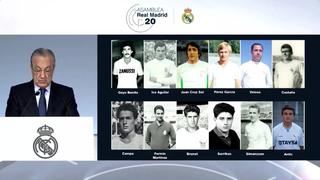 La Asamblea del Real Madrid llora la pérdida de Lorenzo Sanz, Bryan, Antic, Maradona y Rossi