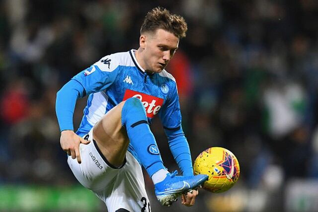 Piotr Zieliński en Napoli.