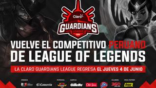 Claro Guardians League: el 4 de junio regresa el eSport peruano