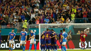¿Y así lo quieren dejar ir? Rakitic le dio el triunfo a Barcelona sobre Napoli en amistoso internacional