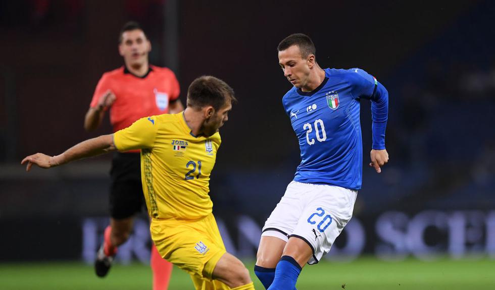 Italia vs. Ucrania se enfrentaron en un amistoso internacional FIFA. (Foto: Reuters)