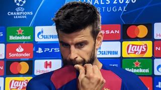 Piqué tras la dura caída ante Bayern: “Es una vergüenza, necesitamos cambios y yo me ofrezco a irme”