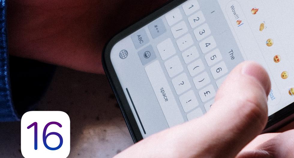 iOS 16: así puedes agrandar el teclado del iPhone |  DEPOR-PLAY