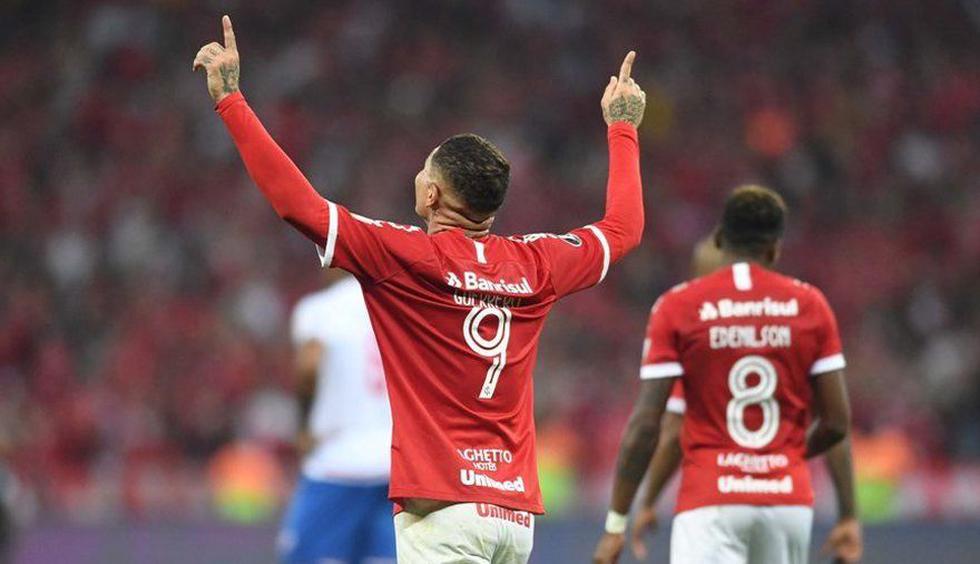 Paolo Guerrero ya tiene 4 goles en la Copa Libertadores 2019. (Getty Images)