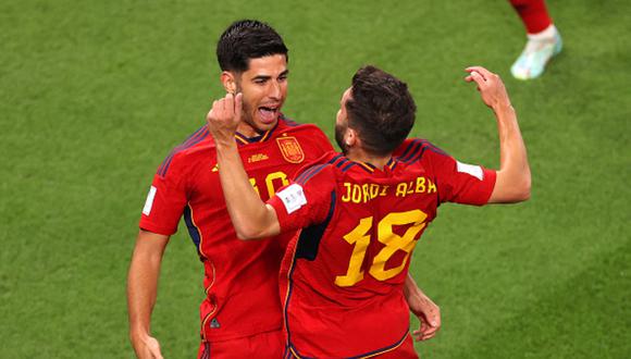 Costa Rica vs. España se vieron las caras este miércoles por el Mundial Qatar 2022 (Foto: Getty Images).