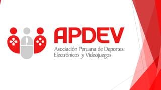 ¡Primeros pasos! Los eSports se abren paso en el Perú a través de la APDEV