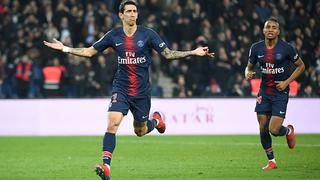 Una 'pinturita': Di María marcó golazo de tiro libre en la goleada del PSG por Ligue 1 [VIDEO]