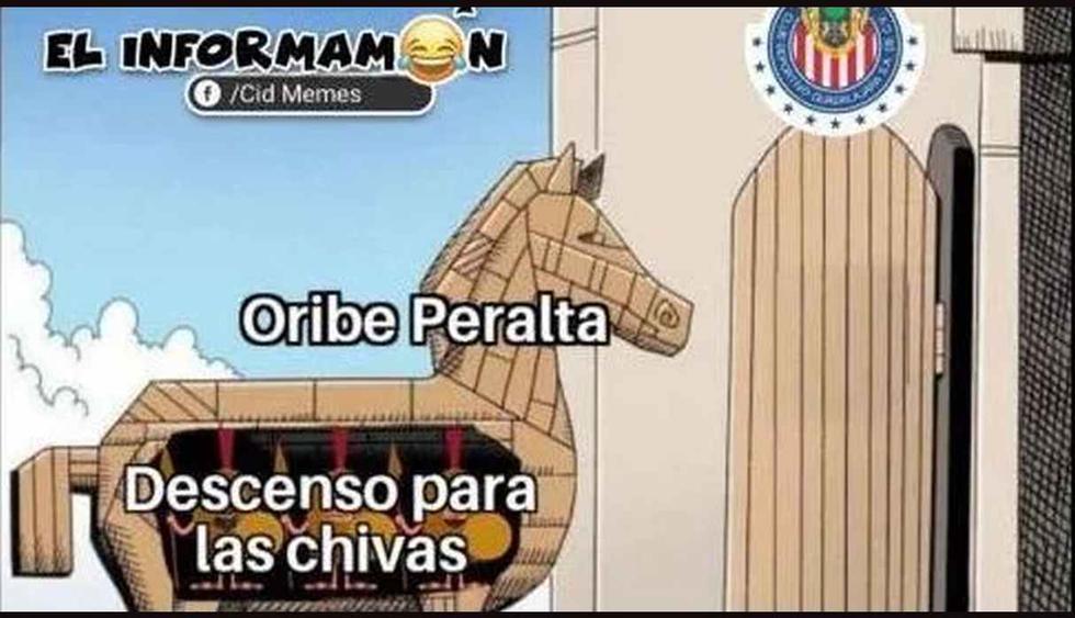 Oribe Peralta dejó América y jugará en Chivas: los memes después de la 'traición'. (Foto: Facebook)