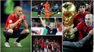 Iniesta deja la 'Roja': ¿dónde están los campeones de España del Mundial Sudáfrica 2010?
