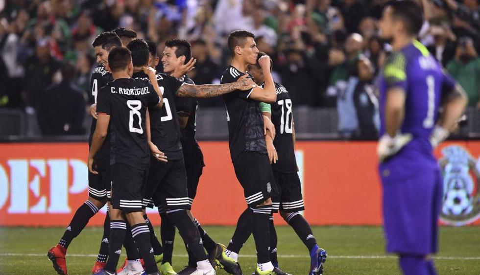 México vs Chile por amistoso de la fecha FIFA 2019 en San Diego.