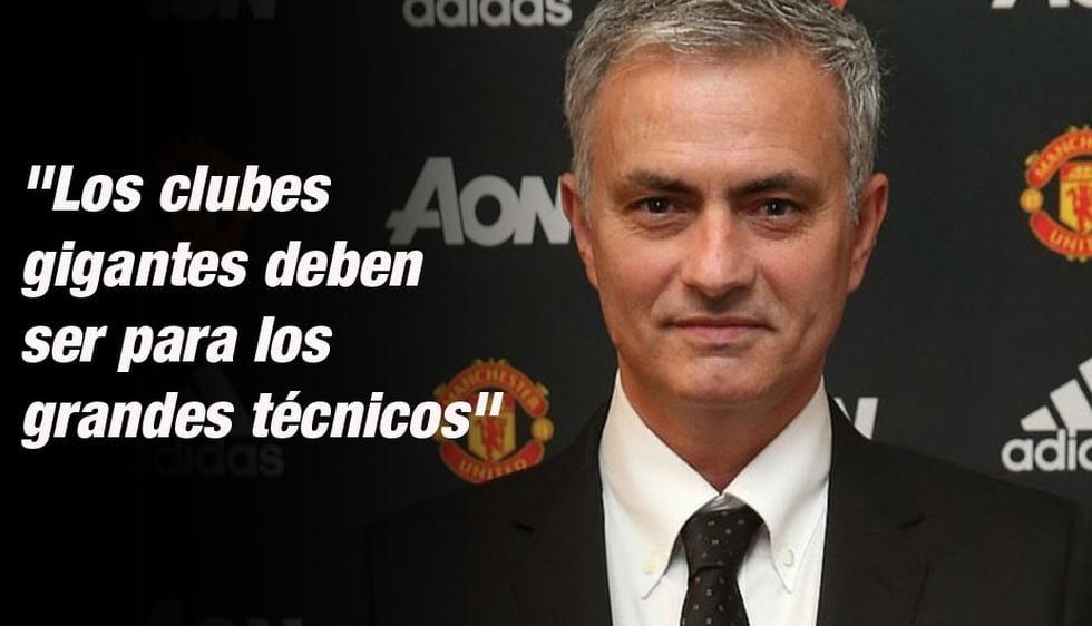 Mourinho y las mejores frases como entrenador.