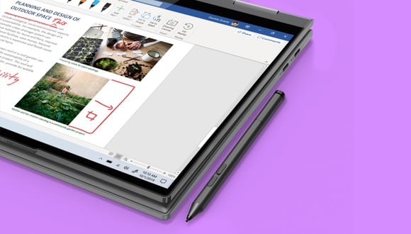 ¿Una laptop que funciona con red 5G? Conoce la nueva Yoga de Lenovo lanzada en el CES 2020, de Las Vegas. (Foto: Lenovo)