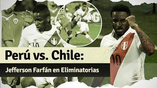 Selección peruana: Así le fue a Jefferson Farfán cada vez que enfrentó a Chile por Eliminatorias