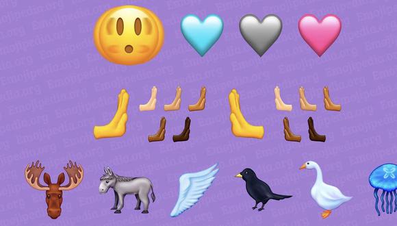 WhatsApp: lista de los 15 nuevos emojis que llegarán a la aplicación. (Foto: Emojipedia)