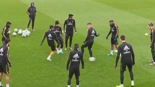 De Luka a Luka: el insuperable ‘caño’ de Modric a Jovic que desató risas en el entrenamiento de Real Madrid [VIDEO]