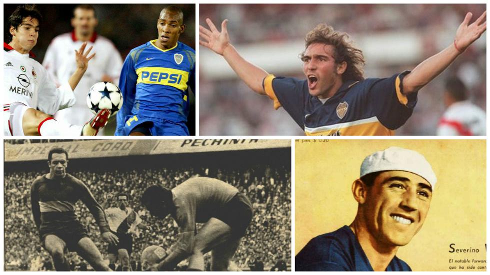 El once sudamericano (sin argentinos) ideal de la historia de Boca Juniors.