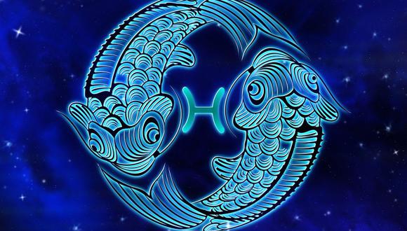 En astrología, Piscis es el duodécimo signo del zodíaco, el sexto de naturaleza negativa y de cualidad mutable.​​Simboliza la disolución y su símbolo representa dos peces nadando en sentidos opuestos.  (Foto: Pixabay)