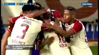 Tras genialidad de Novick: el gol de Quintero para el 1-0 de Universitario vs. Atlético Grau [VIDEO]