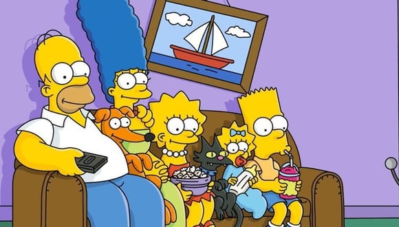 La familia amarilla tiene una historia detrás del cuadro de barco que tienen en su sala de estar (Foto: Disney Plus)