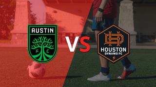 Austin FC y Dynamo empatan 1-1 y se van a los vestuarios