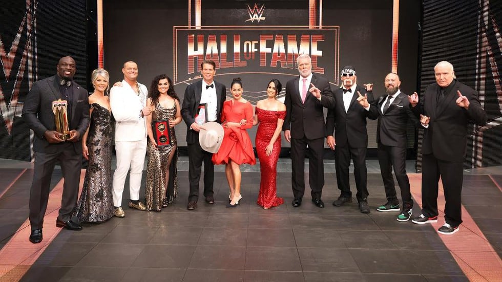 Las mejores imágenes de la ceremonia del Salón de la Fama de WWE. (WWE)